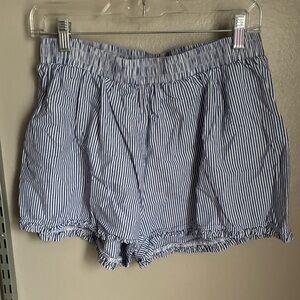 Blue & White Striped Sonderhaus Boxer Shorts